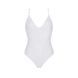 Боді з ажурним декором та відкритим кроком Passion URSULA BODY L/XL, white SO5832 фото 8