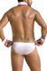 Комплект еротичної чоловічої білизни Passion 037 GREGORY XXL/XXXL White, труси, комірець, манжети SO7584 фото 8