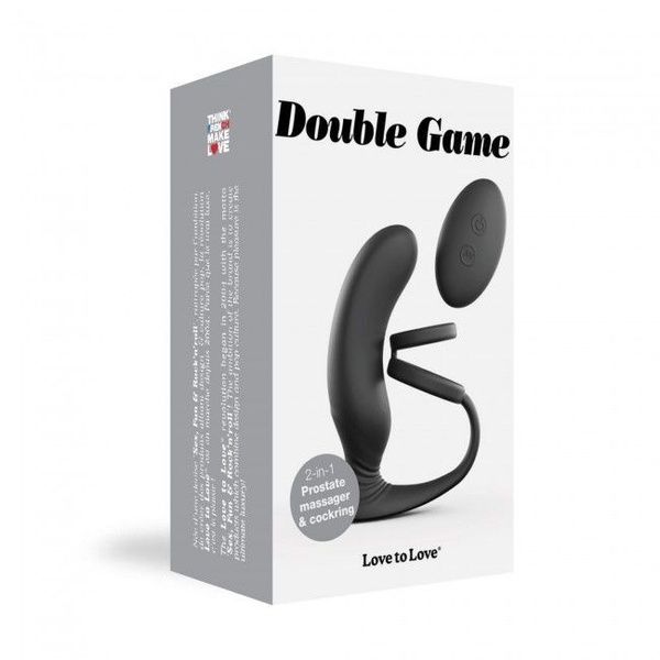 Вібромасажер простати Love To Love Double Game (м`ята упаковка) SO4072-R фото