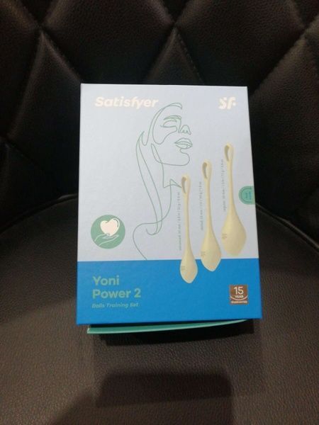 Набір йоні намистин Satisfyer Yoni Power 2 Light Green (м'ята упаковка!!!) SO5549-R фото