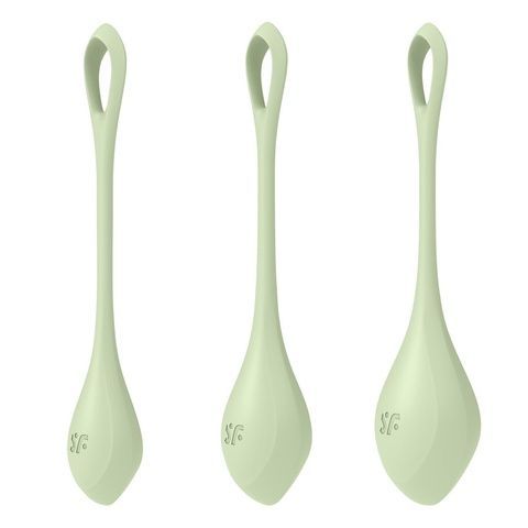 Набір йоні намистин Satisfyer Yoni Power 2 Light Green (м'ята упаковка!!!) SO5549-R фото