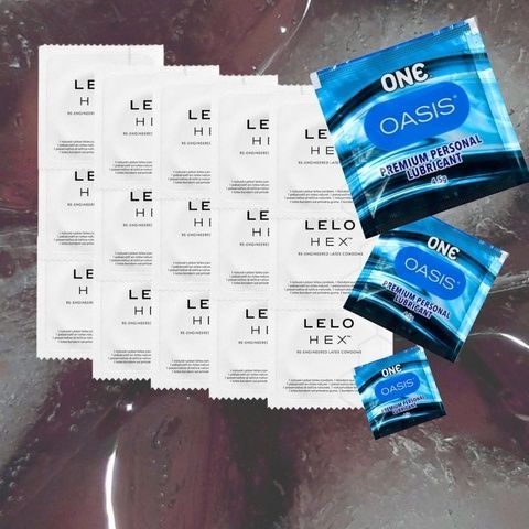 Набір LELO HEX - Original &ndash; 15 шт., ONE Oasis 3 г &ndash; 3 шт MM1502 фото