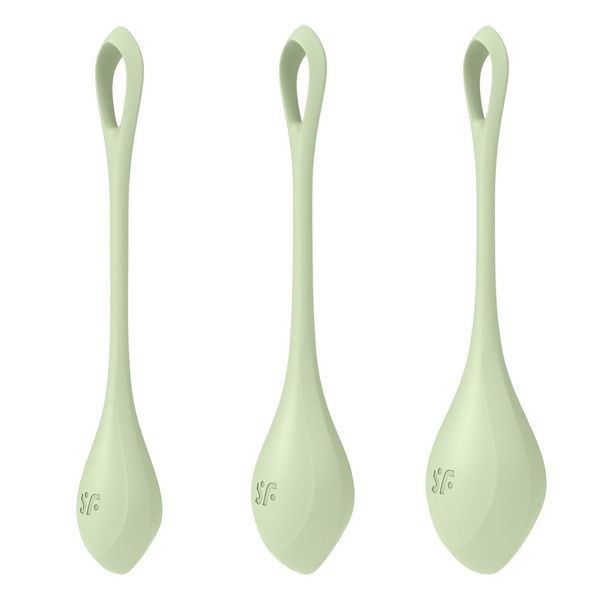 Набір йоні намистин Satisfyer Yoni Power 2 Light Green (м'ята упаковка!!!) SO5549-R фото
