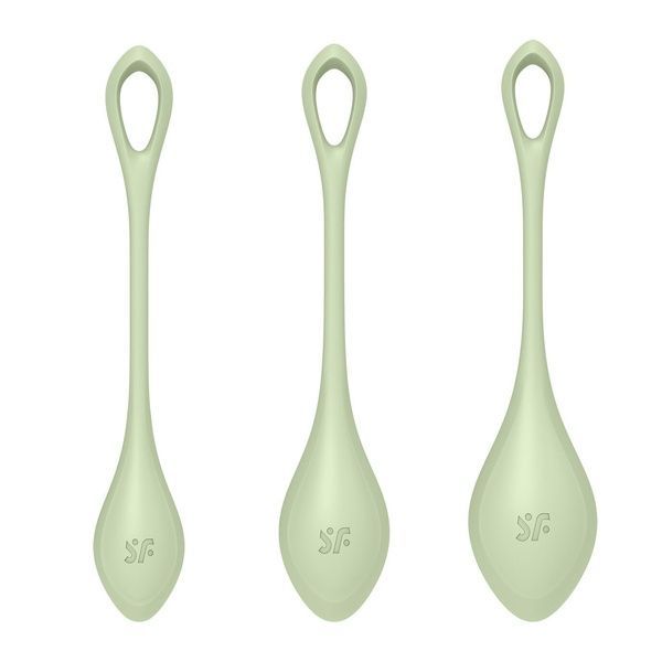 Набір йоні намистин Satisfyer Yoni Power 2 Light Green (м'ята упаковка!!!) SO5549-R фото
