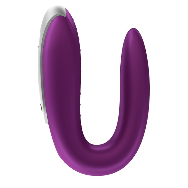 Satisfyer Double Fun (Violet) Смарт-вібратор для пар з пультом ДК TM0000800 фото