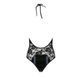 Боді з дуже глибоким декольте Passion DARYL BODY XXL/XXXL, black EL14803 фото 13