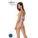 Боді з ажурним декором та відкритим кроком Passion URSULA BODY XXL/XXXL, white SO5834 фото 7