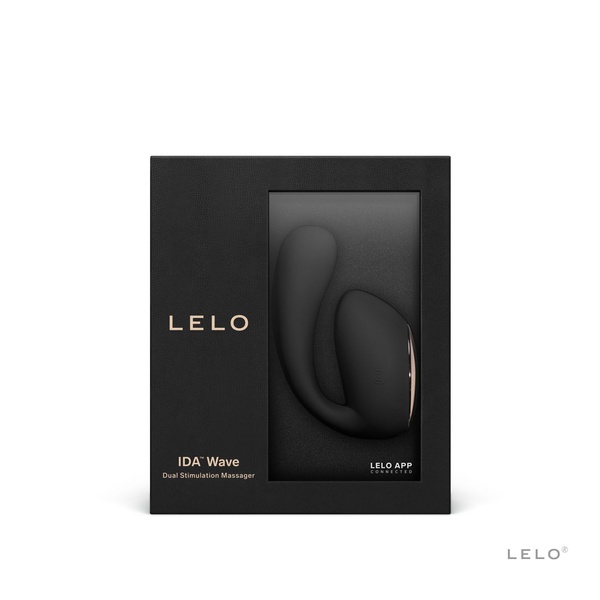 Вібратор LELO Ida Wave Black SO8076 фото