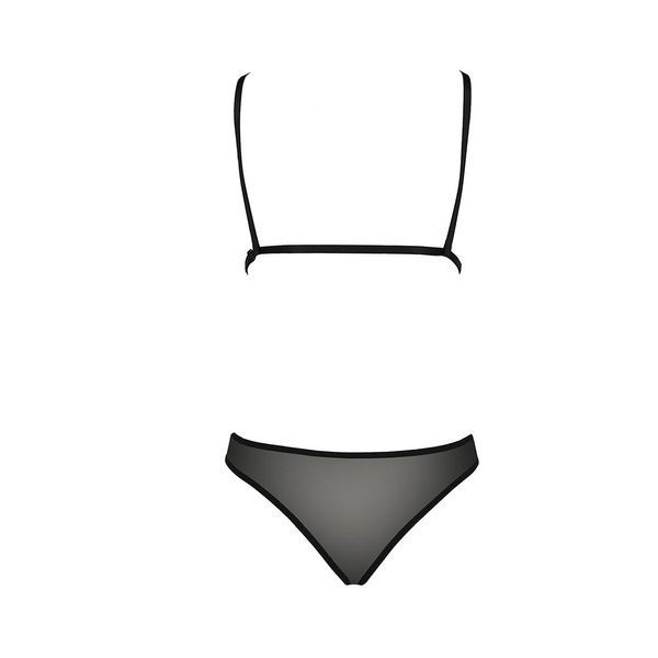 (SALE) Боді монокіні під латекс JOANA BODY black L/XL Passion EL15301 фото