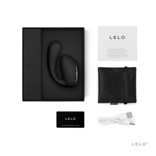 Вібратор LELO Ida Wave Black SO8076 фото