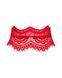Широкий мереживний чокер Obsessive Bergamore choker, red SO7686 фото 3