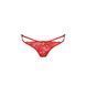 Трусики на зав'язочках з боків Passion Exclusive WARDA THONG L/XL, red PS26701 фото 11
