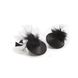 Пестіс - стикини Bijoux Indiscrets Burlesque pasties FEATHER, з пір`ям SO2669 фото 8