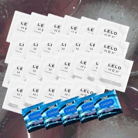 Набір LELO HEX - Original &ndash; 25 шт., ONE Oasis 3 г &ndash; 5 шт MM1504 фото