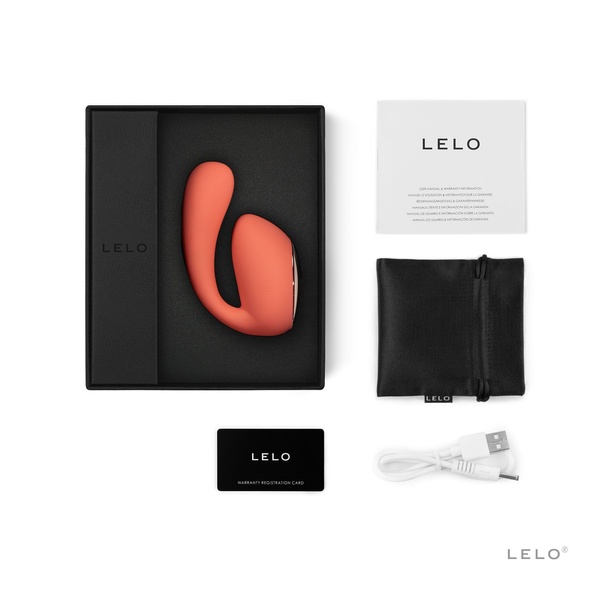 Вібратор LELO Ida Coral Red SO8077 фото