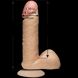 Фалоімітатор Doc Johnson The Realistic Cock 6 inch White - PVC, Vack-U-Lock, діаметр 4,3 см SO2788 фото 2