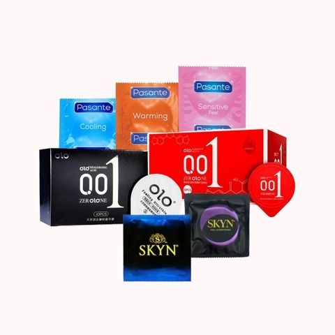 Набір OLO, Pasante та Skyn &mdash; тонкість, ефекти й безлатексні моделі (26 шт) MM2085 фото