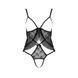 Боді монокіні з відкритими грудьми Passion JUSTINA BODY S/M, black EL15402 фото 8
