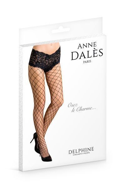 Колготки Anne De Ales DELPHINE T1 Black (м'ята упаковка) SO1939-R фото