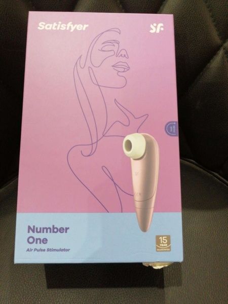Вакуумний кліторальний стимулятор Satisfyer Number One (м'ята упаковка!!!) SO1644-R фото