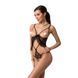 Боді монокіні з відкритими грудьми Passion JUSTINA BODY XXL/XXXL, black EL15403 фото 6