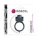 Ерекційне кільце Dorcel Power Clit Black V2 з вібрацією та язичком з щіточкою MD1410 фото 4