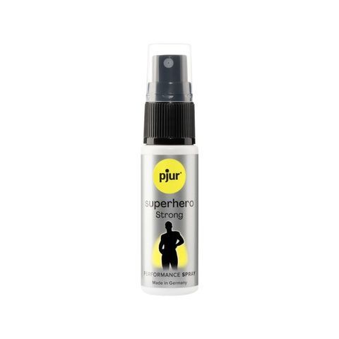 Спрей-пролонгатор pjur Superhero Strong Spray 20 ml, з екстрактом імбиру, без анестетиків PJ12920 фото