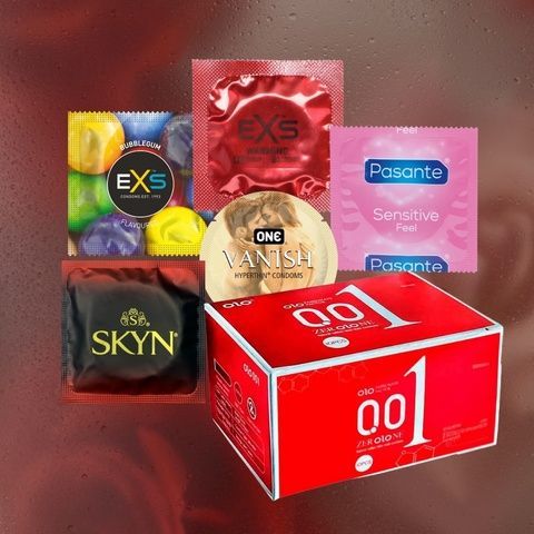 Silver Line: EXS Bubblegum Flavoured - 16 шт, EXS Warming - 11 шт, OLO Red Warming 1 уп., ONE Vanish Hyperthin - 1 шт, Pasante Ultra Sensitive Touch - 16 шт, Skyn Intense feel - 1 шт MM2335 фото