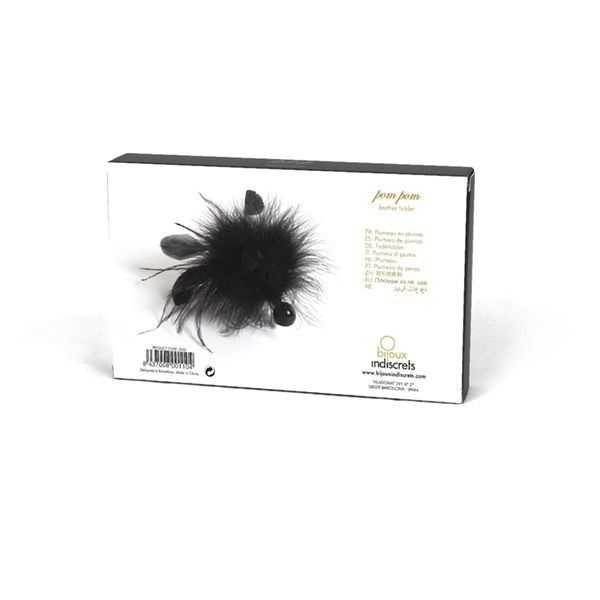 Мітелка Bijoux Indiscrets Pom Pom – feather tickler SO2674 фото