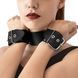 Нашийник з наручниками із натуральної шкіри Art of Sex - Bondage Collar with Handcuffs SO6618 фото 10