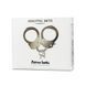 Наручники металеві Adrien Lastic Handcuffs Metallic (поліцейські) (м`ята упаковка) AD30400-R фото 5