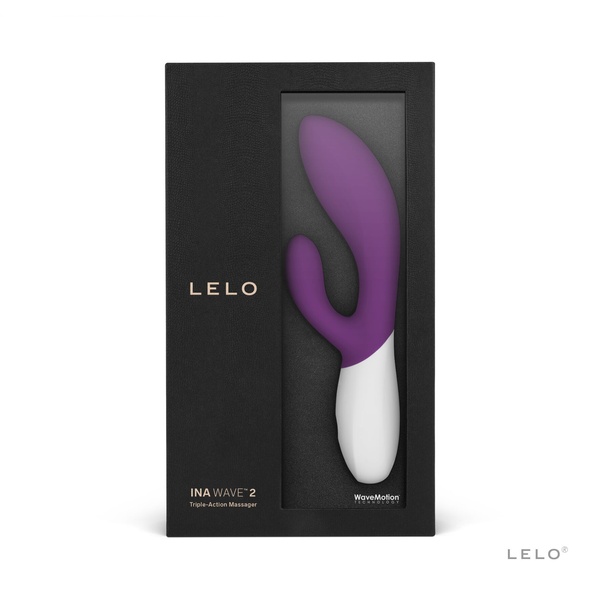 Вібратор LELO Ina Wave 2 Plum SO8081 фото