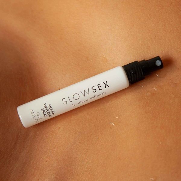 Спрей для посилення слиновиділення Bijoux Indiscrets Slow Sex Mouthwatering spray (м`ята упаковка) SO5908-R фото