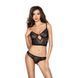 Комплект білизни LEXINE SET black XXL/XXXL- Passion: ліф-топік, трусики EL12403 фото 1