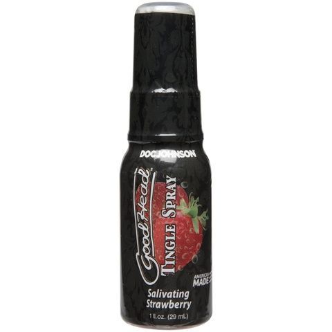 Спрей для мінету Doc Johnson GoodHead Tingle Spray - Strawberry (29 мл) із стимулювальним ефектом SO3492 фото