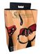 Трусы для страпона Sportsheets - Lace Corsette Strap-on Red с корсетной утяжкой, очень красивые SO1328 фото 5
