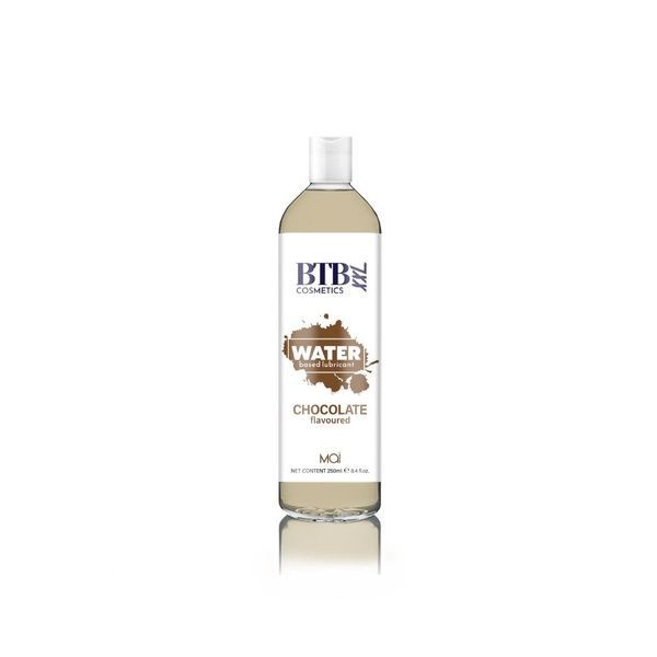 Змазка на водній основі BTB FLAVORED CHOCOLATE з ароматом шоколаду (250 мл) SO6569 фото