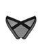 Мереживні трусики із заниженою талією Obsessive Estiqua panties XS/S, black SO7705 фото 4