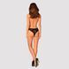 Мереживні трусики із заниженою талією Obsessive Estiqua panties XS/S, black SO7705 фото 7