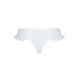 Трусики в горошок, з рюшами та шнурівкою Passion FATIN THONG L/XL, white SO5343 фото 12
