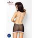 Прозора сорочка приталена з чашечками NANNA CHEMISE black S/M - Passion, трусики EL13002 фото 9