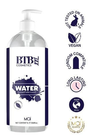Змазка на водній основі BTB WATER (1000 мл) SO7541 фото
