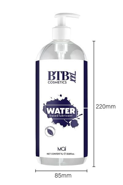 Змазка на водній основі BTB WATER (1000 мл) SO7541 фото