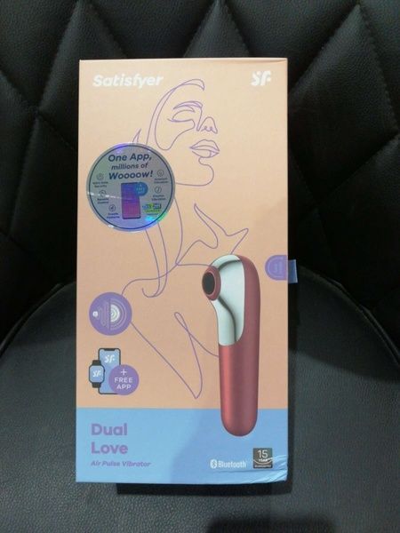 Смартвібратор та вакуумний стимулятор 2-в-1 Satisfyer Dual Love Pink (м`ята упаковка) SO4104-R фото