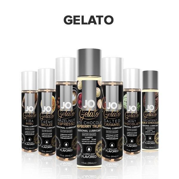 Розпродаж! Змазка на водній основі System JO GELATO White Chocolate Raspberry 120мл (термін 12.2023) SO3506-R фото