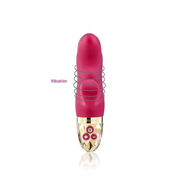 Вібратор-кролик Mystim Hop Hop Bob Fuchsia, потужний мотор, 8 режимів SO8137 фото