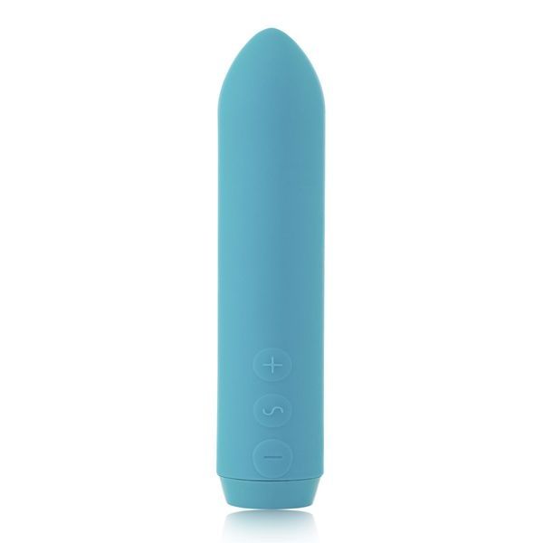 Мінівібратор Je Joue - Classic Bullet Vibrator Teal з глибокою вібрацією і фіксацією на палець + подарунок косметичка SO3030 фото