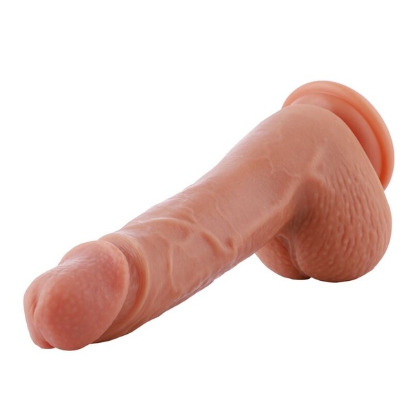 Ультрареалістичний фалоімітатор для секс-машин Hismith 8.3″ 2-layers Silicone Flesh Dildo, двошарови SO6204 фото