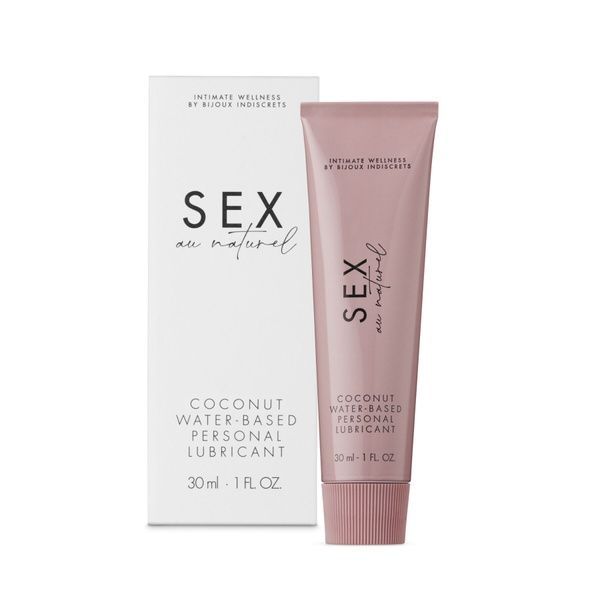 Лубрикант на водній основі Bijoux Indiscrets Sex au Naturel &ndash; Coconut (м`ята упаковка) SO5898-R фото
