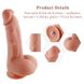 Ультрареалістичний фалоімітатор для секс-машин Hismith 8.3″ 2-layers Silicone Flesh Dildo, двошарови SO6204 фото 9